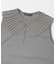 mizuiro-ind　PLEATS COLLOR NO-SLEEVE ONE-PIECE