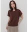 汗ジミ防止コクーンスリーブクルーネックTシャツ