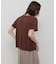 汗ジミ防止コクーンスリーブクルーネックTシャツ