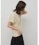 汗ジミ防止コクーンスリーブクルーネックTシャツ