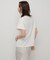 汗ジミ防止コクーンスリーブクルーネックTシャツ