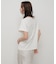 汗ジミ防止コクーンスリーブクルーネックTシャツ