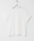 汗ジミ防止コクーンスリーブクルーネックTシャツ