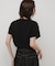 汗ジミ防止コクーンスリーブクルーネックTシャツ