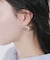 キューブアイスドロップピアス