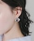 キューブアイスドロップピアス