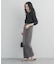 ラップレイヤードストレートパンツ