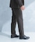 LIFE STYLE TAILOR　リネンライク千鳥柄コンフォータブルパンツ