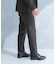 LIFE STYLE TAILOR　リネンライク千鳥柄コンフォータブルパンツ