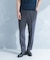 LIFE STYLE TAILOR　リネンライク千鳥柄コンフォータブルパンツ