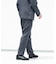 LIFE STYLE TAILOR　リネンライク千鳥柄コンフォータブルパンツ