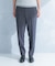 LIFE STYLE TAILOR　リネンライク千鳥柄コンフォータブルパンツ