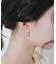 カラービジューワンタッチピアス