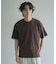 ダブルフェイス裏毛ショートスリーブTシャツ