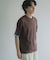 ダブルフェイス裏毛ショートスリーブTシャツ