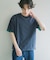 ダブルフェイス裏毛ショートスリーブTシャツ