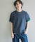 ダブルフェイス裏毛ショートスリーブTシャツ