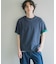 ダブルフェイス裏毛ショートスリーブTシャツ