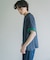 ダブルフェイス裏毛ショートスリーブTシャツ