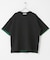 ダブルフェイス裏毛ショートスリーブTシャツ