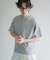 ダブルフェイス裏毛ショートスリーブTシャツ