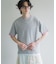 ダブルフェイス裏毛ショートスリーブTシャツ