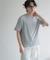 ダブルフェイス裏毛ショートスリーブTシャツ