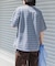 FORK&SPOON　PEカノコボーダーショートスリーブTシャツ