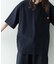カットシアサッカーショートスリーブTシャツ