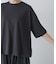 ハイツイストコットン半袖Tシャツ
