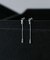 SMELLY so’　minimal bar chain pierce