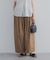 ギャザーボリュームパンツ