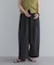 ギャザーボリュームパンツ