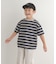 『150サイズあり』ランダムボーダーワイドTシャツ(KIDS)
