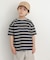 『150サイズあり』ランダムボーダーワイドTシャツ(KIDS)