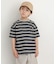 『150サイズあり』ランダムボーダーワイドTシャツ(KIDS)