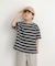 『150サイズあり』ランダムボーダーワイドTシャツ(KIDS)