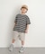 『150サイズあり』ランダムボーダーワイドTシャツ(KIDS)
