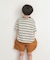『150サイズあり』ランダムボーダーワイドTシャツ(KIDS)
