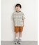『150サイズあり』ランダムボーダーワイドTシャツ(KIDS)