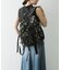 GANNI　PRINTED NYLON BACKPACK
