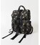 GANNI　PRINTED NYLON BACKPACK
