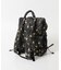 GANNI　PRINTED NYLON BACKPACK