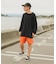 Wide Dad　GRAPHIC SHORTS WITH HATCH