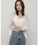 シアーボタンニュアンスカーディガン