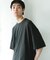 ハイツイストクルーネック ショートスリーブTシャツ
