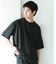 ハイツイストクルーネック ショートスリーブTシャツ