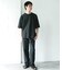 ハイツイストクルーネック ショートスリーブTシャツ