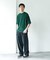 ハイツイストクルーネック ショートスリーブTシャツ