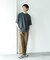 ハイツイストクルーネック ショートスリーブTシャツ